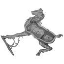 Warhammer ToW Bitz: Wood Elf Realms - Wild Riders - Torso N1 - Steed of Isha / Kurnous