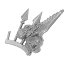 Warhammer 40K Bitz: Chaos Space Marines Terminator Lord Throphy Rack B2