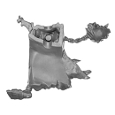Warhammer AoS Bitz: VAMPIRFÜRSTEN - Fluchritter - Beine B2 - Rechts