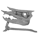 Warhammer AoS Bitz: VAMPIRF&Uuml;RSTEN - Fluchritter - Kopf P2 - Skelettpferd
