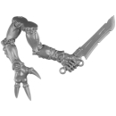 Warhammer 40k Bitz: Genestealer Cults - Acolyte Hybrids - Weapon B2 - Arm+Knife