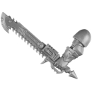Warhammer 40K Bitz: Chaos Space Marines - Chaos Space Marines - Waffe B4 - Kettenschwert
