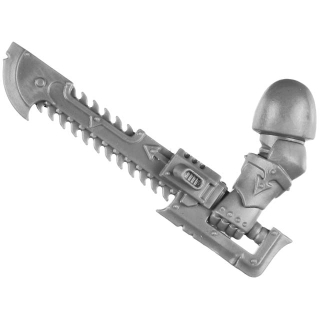 Warhammer 40K Bitz: Chaos Space Marines - Chaos Space Marines - Weapon D9b - Chainsword