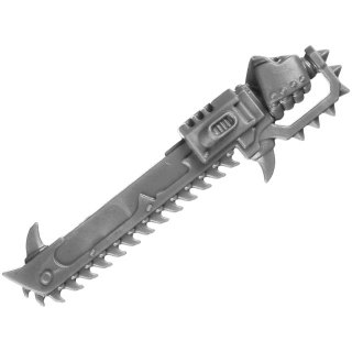chainsaw chaos space marine warhammer 40000 w40k bitz 56-57 S2k46 gun 