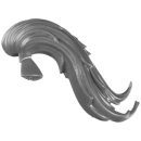 Warhammer 40K Bitz: Adeptus Custodes - Custodian Wardens - Head F - Hair