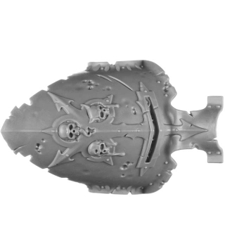 Warhammer 40K Bitz: Chaos Space Marines - Foetid Bloat-Drone - Torso C1a - Head Plate