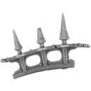 Warhammer 40K Bitz: Chaos Space Marines - Foetid Bloat-Drone - Torso C1c - Spikes, Right