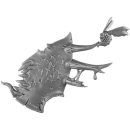Warhammer 40K Bitz: Chaos Space Marines - Foetid Bloat-Drone - Torso C3c - Kopfplatte, Links