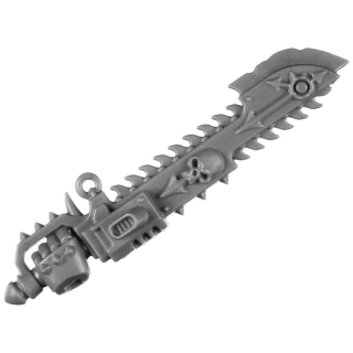 Warhammer 40k NCSM Chaos Space Marine Bits:Aspiring Champion Chain Sword Pistol