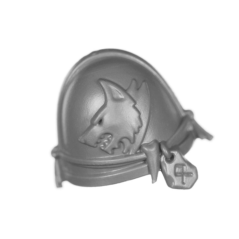Warhammer 40k Space Marine Primaris Bits Wolves Upgrade Diamond Helmet Head