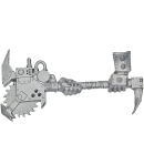 Warhammer 40k Bits: Orks - Ork Nobz - Weapon H1 - Big Choppa II