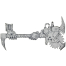 Warhammer 40k Bits: Orks - Ork Nobz - Weapon H1 - Big Choppa II