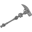 Warhammer 40k Bitz: Genestealer Cults - Aberrants - Torso A4b - Heavy Power Hammer (fits to B4a)
