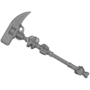 Warhammer 40k Bitz: Genestealer Cults - Aberrants - Torso A4b - Heavy Power Hammer (fits to B4a)