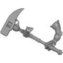 Warhammer 40k Bitz: Genestealer Cults - Aberrants - Torso C3b - Schwerer Bergbauhammer