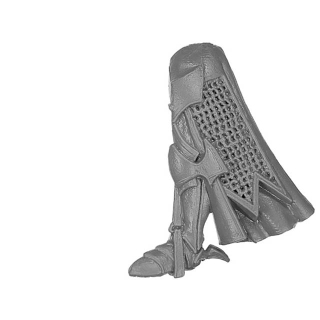 Warhammer ToW Bitz: Dark Elves - Drakespawn Knights - Leg A2 - Dread Knight, Left