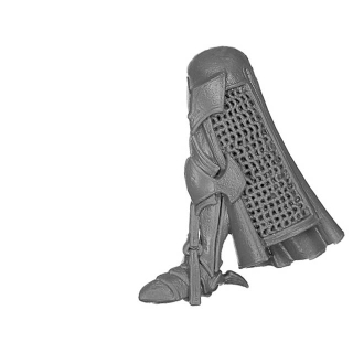 Warhammer ToW Bitz: Dunkelelfen - Echsenritter - Bein C2 - Links