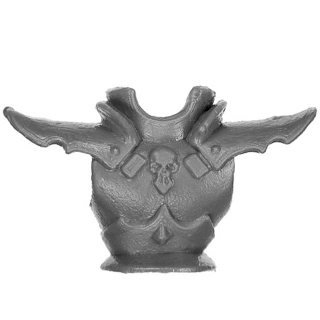 Warhammer ToW Bitz: Dunkelelfen - Echsenritter - Torso F2 - Back