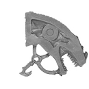 Warhammer ToW Bitz: Dunkelelfen - Echsenritter - Echsenkopf A2 - Links