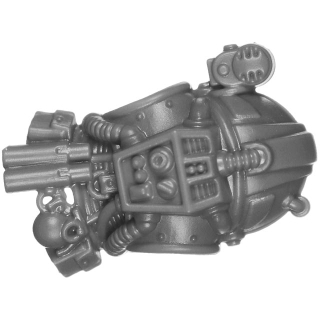 Warhammer 40k Bitz: Genestealer Cults - Atalan Jackals - Chassis A08 - Torso, Rückseite