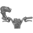 Warhammer 40k Bitz: Genestealer Cults - Atalan Jackals - Chassis B02 - Dirtcycle, Handlebars