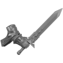 Warhammer AoS Bitz: Stormcast Eternals - Evocators - Torso E4a - Tempest Blade, Rechts