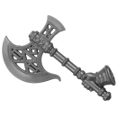 Warhammer AoS Bitz: Fyreslayers - Vulkite Berzerkers - Weapon A1 - Fyresteel Handaxe, Right
