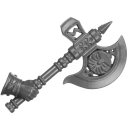 Warhammer AoS Bitz: Fyreslayers - Vulkite Berzerkers - Weapon A2 - Fyresteel Handaxe, Right