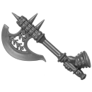 Warhammer AoS Bitz: Fyreslayers - Vulkite Berzerkers - Weapon A4 - Fyresteel Handaxe, Right