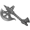 Warhammer AoS Bitz: Fyreslayers - Vulkite Berzerkers - Weapon A5 - Fyresteel Handaxe, Right