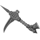 Warhammer AoS Bitz: Fyreslayers - Vulkite Berzerkers - Weapon C5 - Fyresteel War-Pick, Right