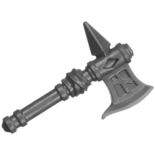 Warhammer AoS Bitz: Fyreslayers - Vulkite Berzerkers - Waffe E1 - Fyresteel Throwing Axe