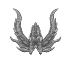 Warhammer AoS Bitz: Fyreslayers - Auric Runefather - Torso A4h - Magmadroth, Horns
