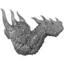 Warhammer AoS Bitz: Fyreslayers - Auric Runefather - Torso A7b - Magmadroth, Leg, Left