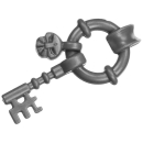 Warhammer AoS Bitz: Fyreslayers - Auric Runefather - Torso F2d - Accessory, Key