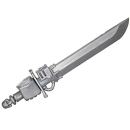 Warhammer 40k Bitz: Grey Knights - Grey Knight Terminators - Weapon V1 - Right, Falchion III