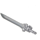 Warhammer 40k Bitz: Grey Knights - Grey Knight Terminatoren - Waffe U1 - Rechts, Falchion I