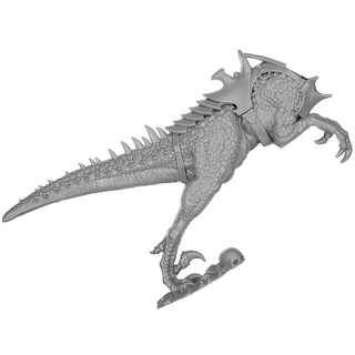 Warhammer ToW Bitz: Dark Elves - Drakespawn Chariot - Cold One A1 - Torso, Right