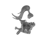 Warhammer ToW Bitz: Dark Elves - Drakespawn Chariot - Crew Body D2 - Beastmaster, Back