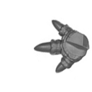 Warhammer AoS Bitz: Chaos - Drachenoger - Beine A3d - Fuss