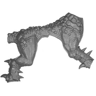 Warhammer AoS Bitz: Chaos - Drachenoger - Beine B2a - Torso, Rechts