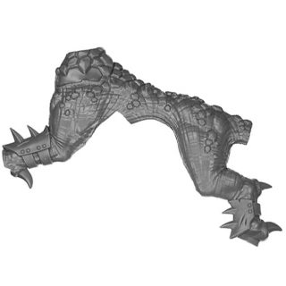 Warhammer AoS Bitz: Chaos - Drachenoger - Beine B2b - Torso, Links