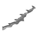 Warhammer AoS Bitz: Chaos - Dragon Ogres - Legs C4a - Spikes