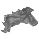 Warhammer AoS Bitz: Chaos - Drachenoger - Torso B2 - Back