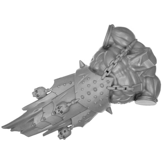 Warhammer AoS Bitz: Chaos - Dragon Ogres - Torso C1 - Front