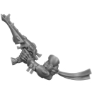Warhammer 40k Bitz: Aeldari - Howling Banshees - Torso B4a - Shuriken Pistol, Left