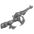 Warhammer 40k Bitz: Aeldari - Howling Banshees - Torso E5d - Shuriken Pistol, Right, Exarch