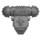 Warhammer 40k Bitz: Adeptus Sororitas - Battle Sisters Squad - Torso A4 - Rückenmodul