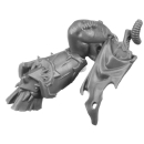 Warhammer 40k Bitz: Chaos Space Marines - Possessed - Toros D1c - Leg, Right