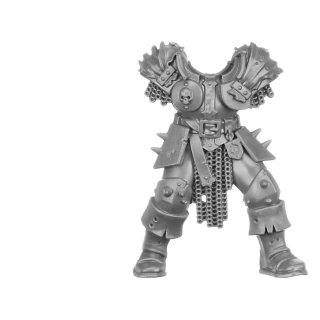 Warhammer AoS Bitz: Chaos - Chaoskrieger - Torso A4b - Front